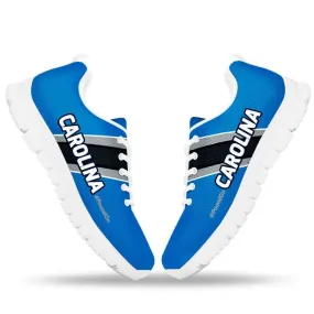 #PoundOn Carolina Fan Running Shoes